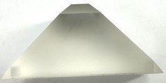 Vintage Heavy Beveled Glass Pyramid Prism – 3.5″x 1.5″x 1.5″