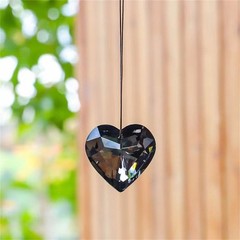 Heart Sun Catcher Rainbow Crystal Ornaments For Wedding and Car Hanging Decors