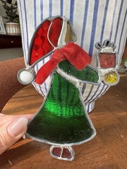 Vintage Stained Glass Suncatcher Lot Of 7