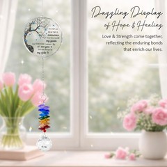 Sympathy Suncatcher Ornament Memorial Gift for Loss of Loved One & Pet