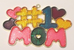 #1 MOM SUNCATCHERS (GREAT CHRISTMAS/BIRTHDAY GIFT FOR MOTHER SUNCATCHERS)