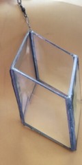 Beveled Lead Glass Crystal Suncatcher 6 inches