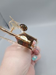 Crystal Delight 24kt Gold Plated Austrian Crystal Light Catcher For Window, Swan