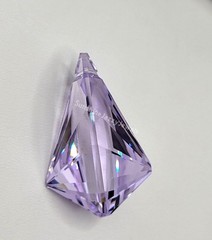Swarovski Crystal Violet 38mm Vibe 8950 202 Suncatcher/ Prism; Logo Etch; Rare