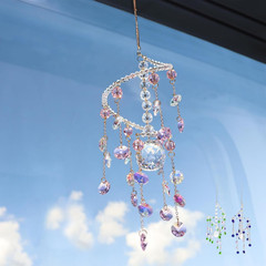 Geili Crystal Suncatchers for Windows Hanging,Spiral Crystals Sun Catchers Indoo