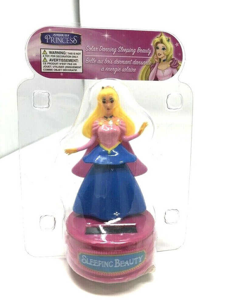 Solar Power Dancing Suncatcher/Bobble Head Toy:Disney’s Sleeping Beauty New