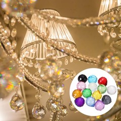 20Pcs Crystal Ball Prism 30mm/1.2″ Decorative Ball Suncatcher Beads Clear