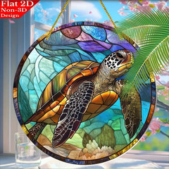 Beautiful Sea Turtle Suncatcher – SALE HELPS DOGS & CATS!