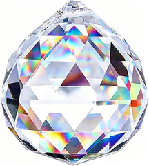 50Mm Clear Crystal Ball Prism Suncatchers for Window Hanging | Rainbow Maker Pri