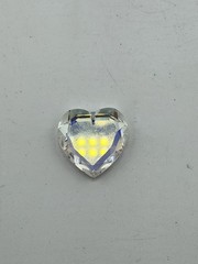 Swarovski 622528AB 28mm Heart Crystal AB Prism Suncatcher Austria