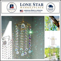 Unique Gold Planet Shape Crystal Ball Suncatcher – Perfect Gift for Any Occasion
