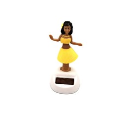 Fashion Solar Powered Dancing Hula Girl Swinging Bobble Home Car Decor Toy Gift