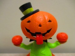 Solar Power Dancing Pumpkin Juggler Halloween Sun Bobblehead Desk Window