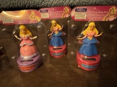 6 Pcs. Solar Dancing CINDERELLA, SNOW WHITE & SLEEPING BEAUTY Disney Princess