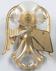 KG & C Inc. Angel Figurine 24K Gold Plated Austrian Crystal Window Decor…