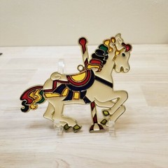 Vintage Carousel Horse Sun Catcher