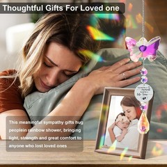 Butterfly Suncatcher Memorial Gift for Infant Loss, Baby Miscarriage Keepsake