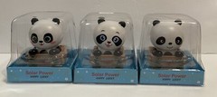 Set Of 3 Eco-Friendly Lovely Cute Panda /Happy Lucky-SHE Lover Gift Home Decor