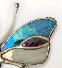 Butterfly Sun Catcher Multi-Colored Hanging