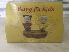 “KUNG FU KIDS” SOLAR – POWERED WHEN SUN HITS IT,NEW NIB