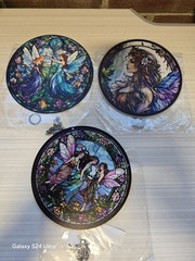 Flower Fairies Acrylic Window Hangings *Fairyland * Lot of 3 * New * Garden