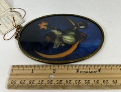 Via Vermont Art Catchers Holiday Sun Catcher 1995 Enesco Preowned