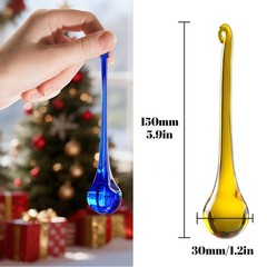 Mix Color Large Crystal Raindrop Chandelier Prisms 6pcs DIY Hanging Drops