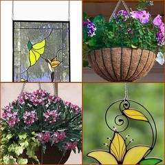 Window Hanging Chain Sunshine Catcher Suction Cup Hooks M8C62436