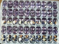 14mm Crystal Octagon Beads 50/100pcs, suncatcher chandelier craft supplies sbli