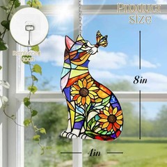 Stained Glass Suncatchers for Windows – Unique Gifts for Mother’s Day &