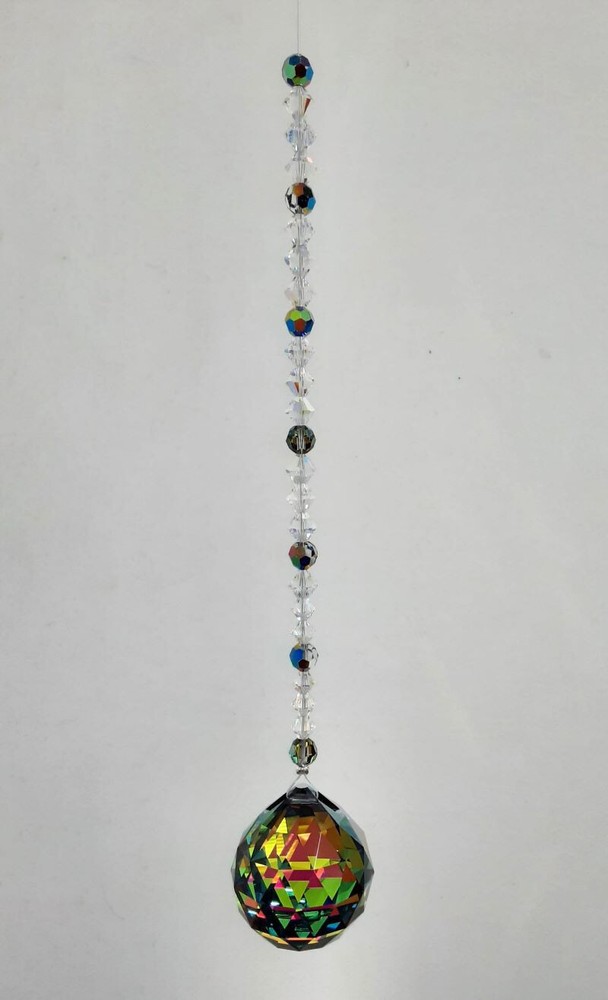 30mm Vitrail Medium Crystal Ball Suncatcher made with Swarovski – Gift Box