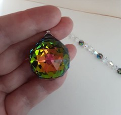 30mm Vitrail Medium Crystal Ball Suncatcher made with Swarovski – Gift Box