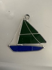 Vintage Sail Boat Suncatcher