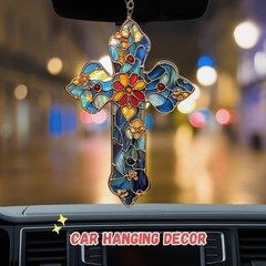 Multicolor Dragonfly Acrylic Suncatcher Hanging Christmas Ornament Stained Glass