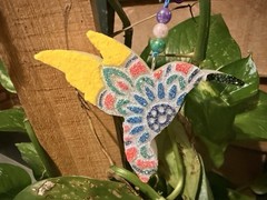 Handmade Hummingbird Freshie Air Freshener Custom Scent Car Charm