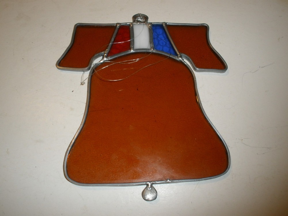 Vintage Suncatcher Liberty Bell 7″ x 6″ EUC