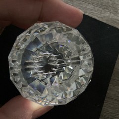 Swarovski 40mm Round Ball Sphere Crystal Clear Prism Suncatcher