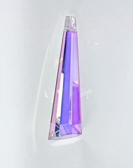 Clear Ab-Asfour Crystal Suncatcher Prisms #505 (3in) Hexagonal Drop – Box of 140
