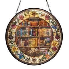10Inch Stained Glass Suncatcher Window Decor for Home, Gifts, and Holidays