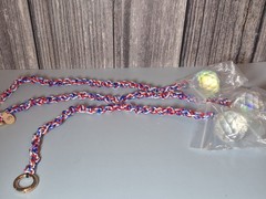1pc Red White and Blue Suncatcher *Handmade* USA