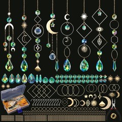 Sun Catcher Kits for Adults, 228pcs DIY Suncatcher Making Supplies Arts and C…