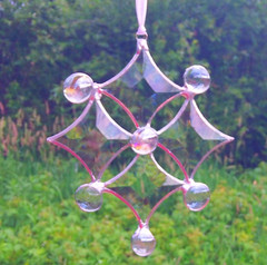 Victorian Snowflake Suncatcher 5″ Art Decor Garden