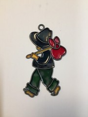 Suncatcher Little Boy Running Away