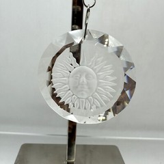 Acrylic Sun Suncatcher Hanging Cord Ornament Light Reflecting Design Home Decor