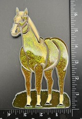 Vintage Horse Sun Catcher – No Hook Hanger Or Chain