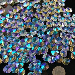 10-100Pc US AB Rainbow CRYSTAL Lamp Prisms Chandelier Hanging Pendant SUNCATCHER