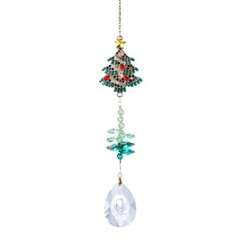 Crystal Suncatcher Christmas Prism Rainbow Maker Window Hanging Home Decor