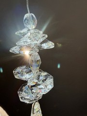 Beautiful Vintage Swarovski Chandelier Prism Crystal Suncatcher