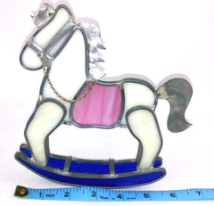 Vintage Suncatcher Rocking Horse