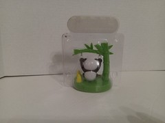 Solar Dancer Swinging Panda Bear New